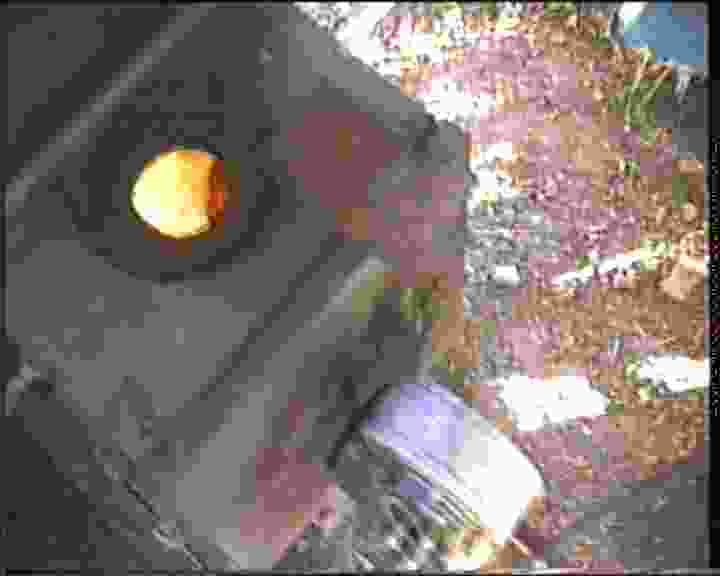 Burner alight into boiler