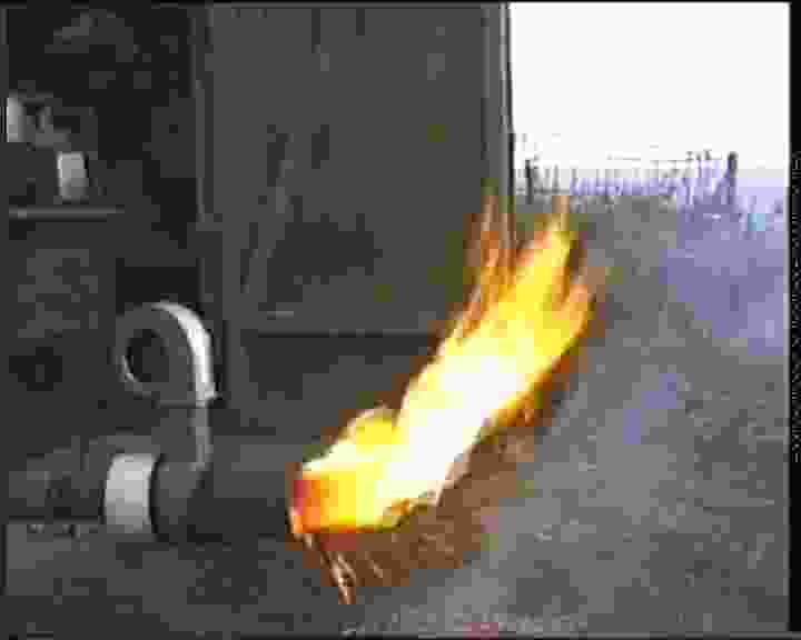 Stoker-burner with modifications