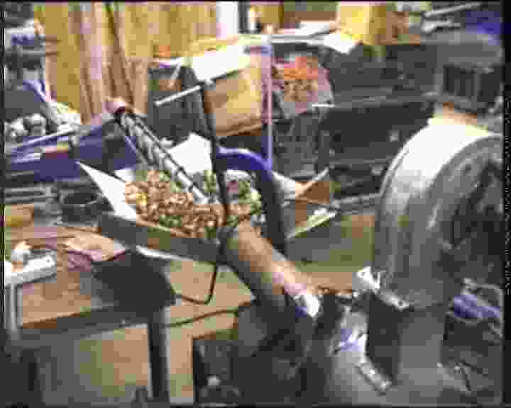 Early auger bench test