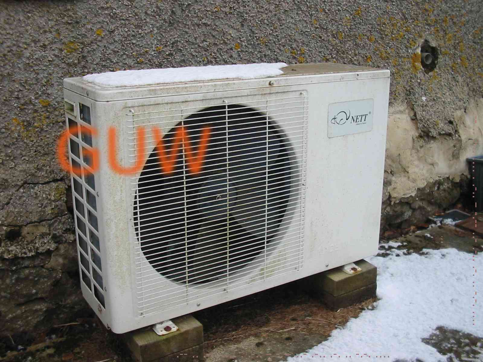Air-source external