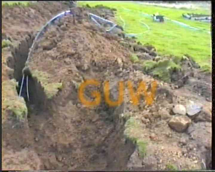 Installing ground-source